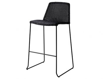 Breeze Bar Stool Black by Strand & hvass For Cane-line image